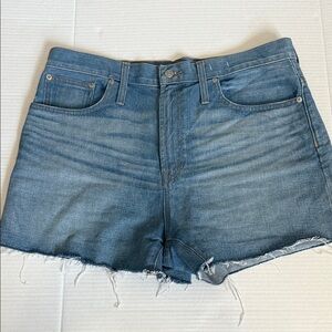 Madewell - The Perfect Jean Short - Mid Wash - Size 31
